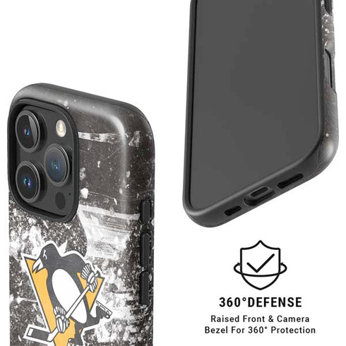 NHL Pittsburgh Penguins Frozen iPhone 16 Pro Max Magsafe Impact Case